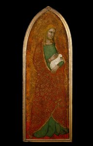 Saint Agnes by Andrea di Bonaiuto fl.1343 77 Andrea di Bonaiuto fl.1343 77